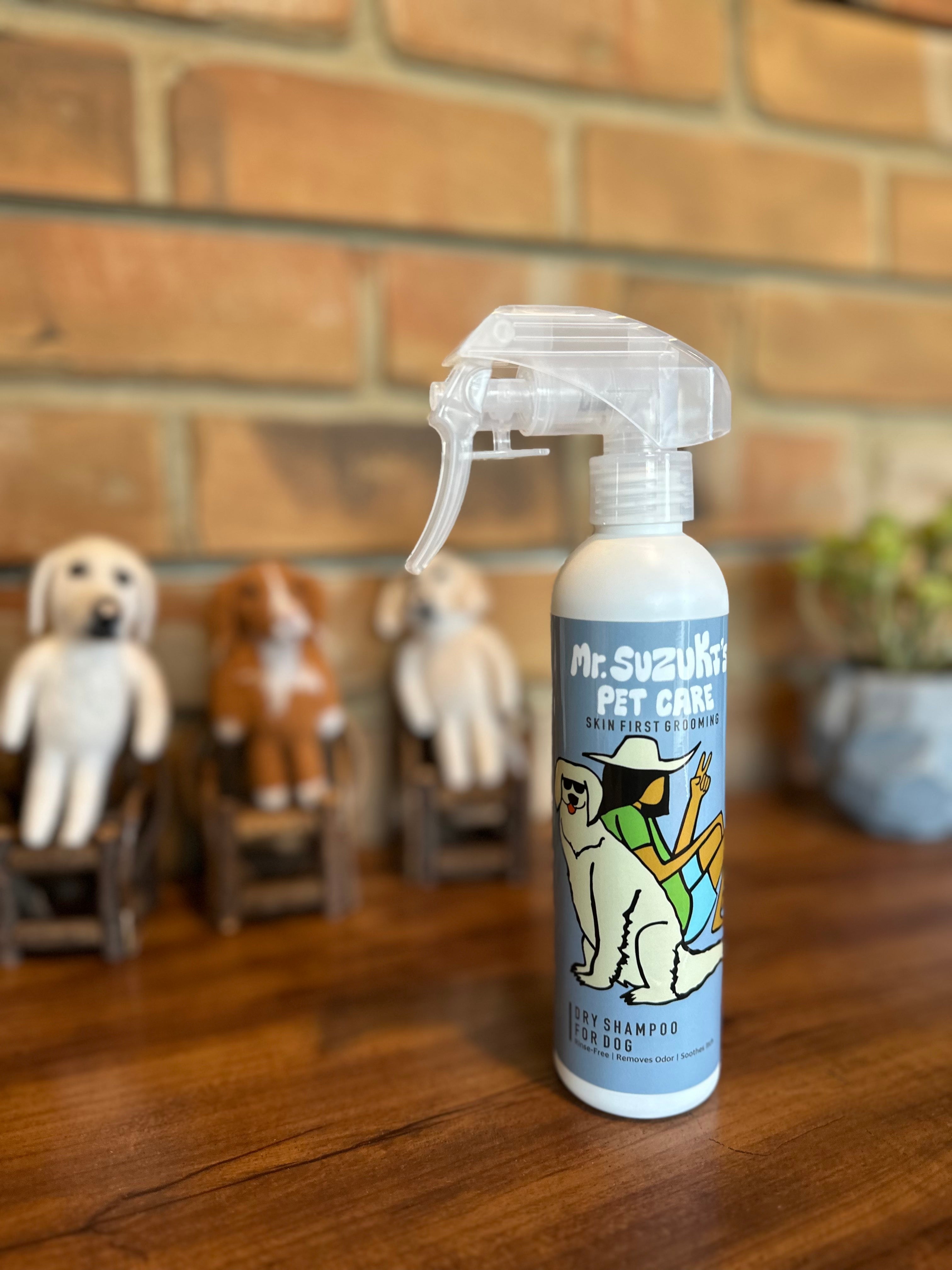 Mr. Suzuki's Dry Shampoo Spray, 8oz – MrSuzukisPetCare