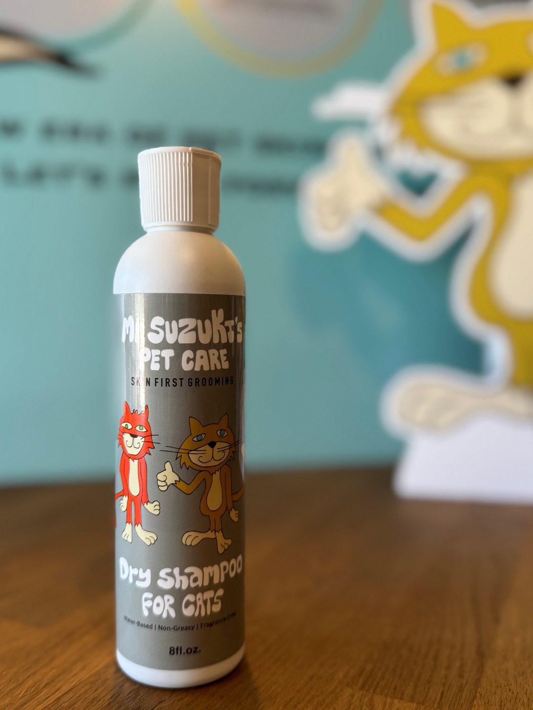 Mr. Suzuki’s Dry Shampoo for Cats, 8oz